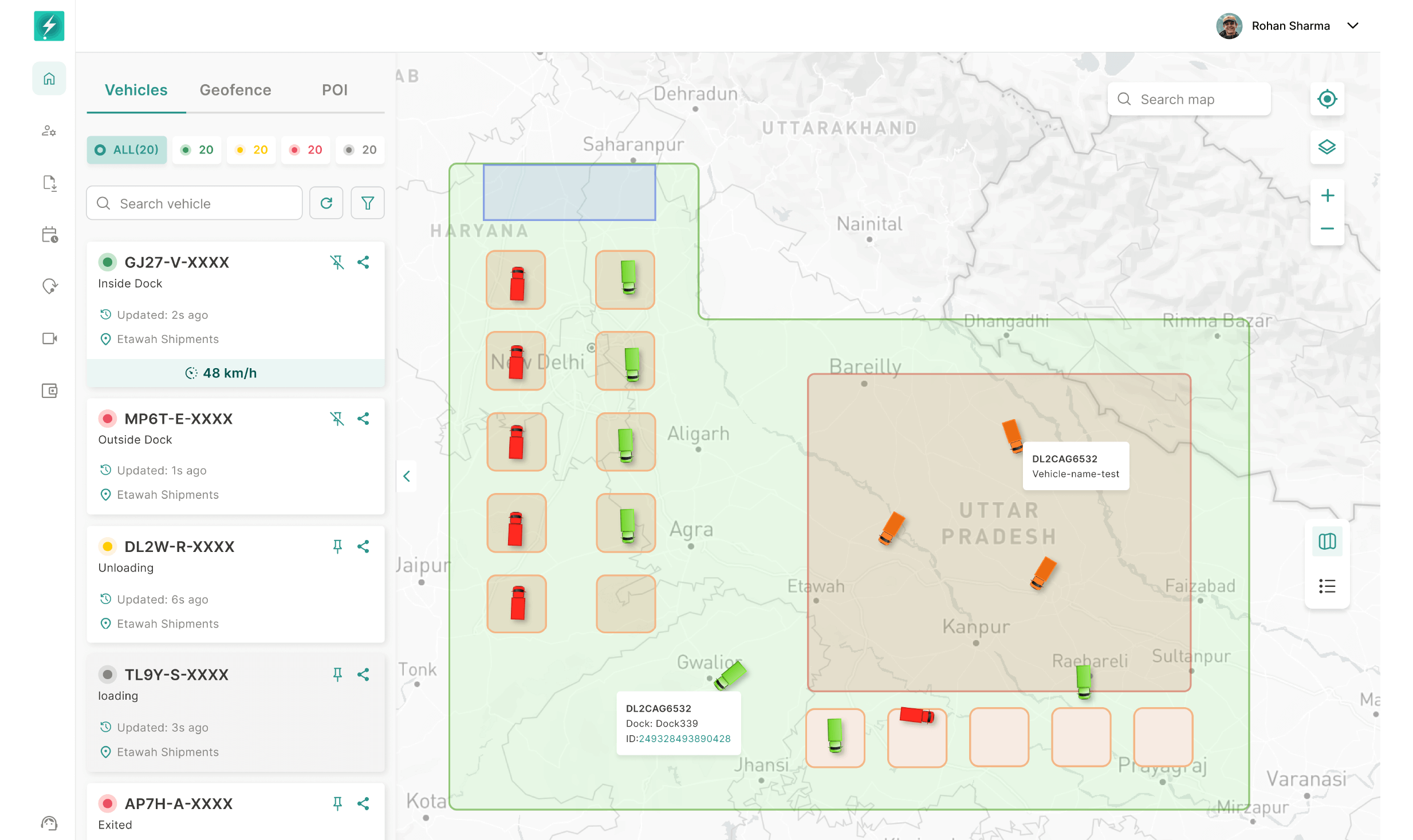  Real-time tracking and timely alerts preventing route deviations, enhancing operational efficiency and reducing delays