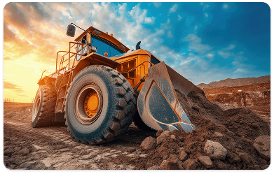 Roadcast fuel monitoring solution for earth movers, providing real-time fuel tracking and consumption insights for heavy machinery in construction and mining operations